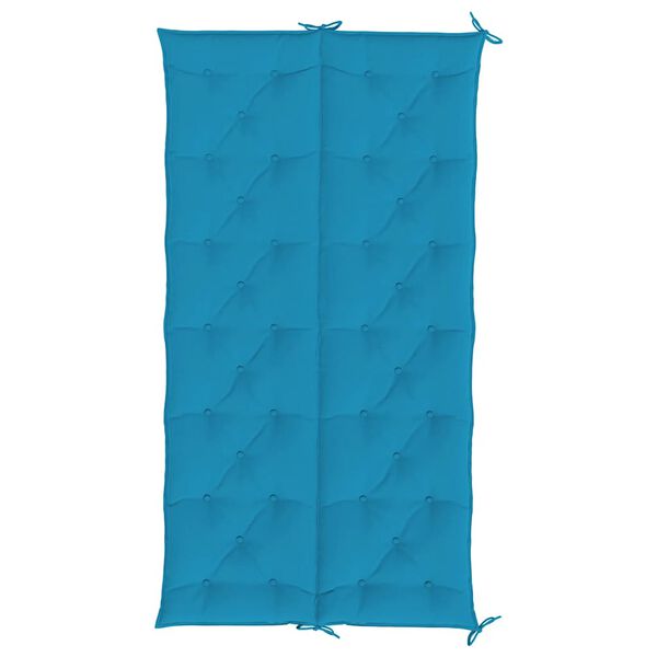 vidaXL Garden Bench Cushion Light Blue 200x(50+50)x7cm Oxford Fabric