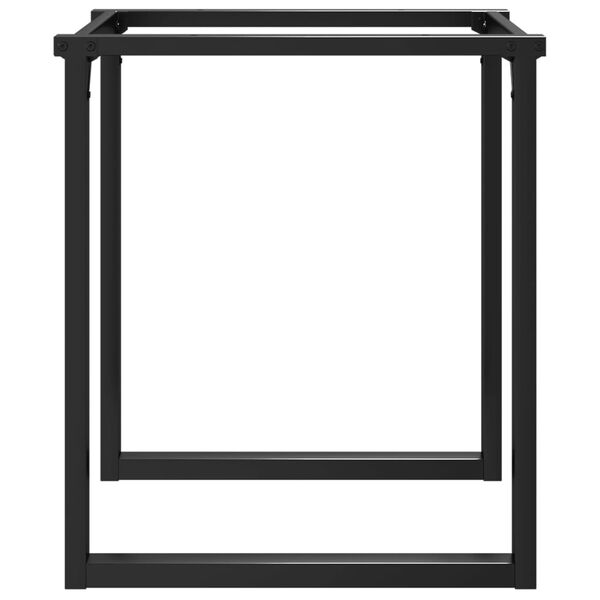 vidaXL Dining Table Legs O-Frame 60x60x73 cm Steel