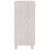 vidaXL Sideboard HAMAR White 85x35x80 cm Solid Wood Pine