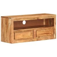 vidaXL TV Cabinet 88x30x40 cm Solid Wood Acacia