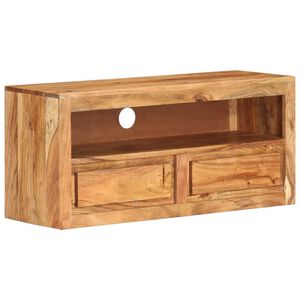 vidaXL TV Cabinet 88x30x40 cm Solid Wood Acacia