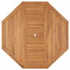 vidaXL Garden Table 150x150x75 cm Solid Teak Wood