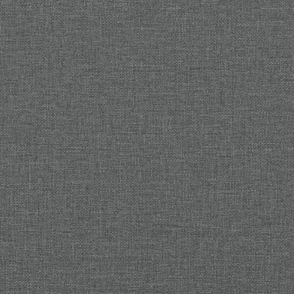 vidaXL 2 Piece Sofa Set with Cushions Dark Grey Fabric