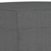 vidaXL Footstool Dark Grey 70x55x41 cm Fabric