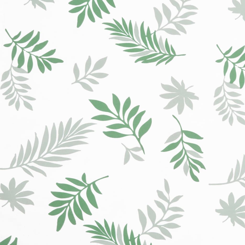 vidaXL Garden Bench Cushion Leaf Pattern 120x50x7 cm Fabric