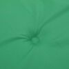 vidaXL Garden Chair Cushions 2 pcs Green 40x40x3 cm Oxford Fabric