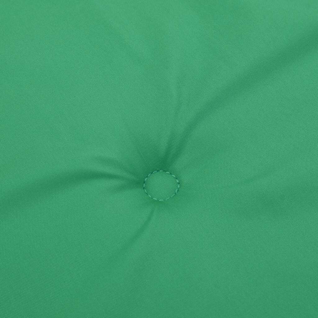 vidaXL Garden Chair Cushions 2 pcs Green 40x40x3 cm Oxford Fabric