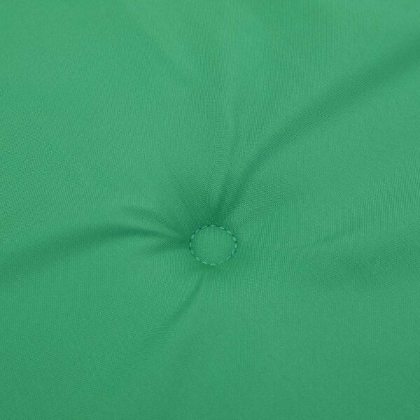 vidaXL Garden Chair Cushions 2 pcs Green 40x40x3 cm Oxford Fabric
