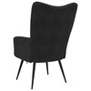 vidaXL Relaxing Chair Black Velvet