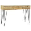 vidaXL Console Table 120x35x76 cm Solid Teak