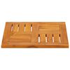 vidaXL Table Top 40x40x2 cm Square Solid Wood Acacia