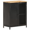 vidaXL Sideboard 60x35x78 cm Solid Rough Mango Wood