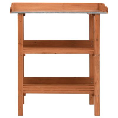 vidaXL Plant Stand 76x37x89 cm Firwood