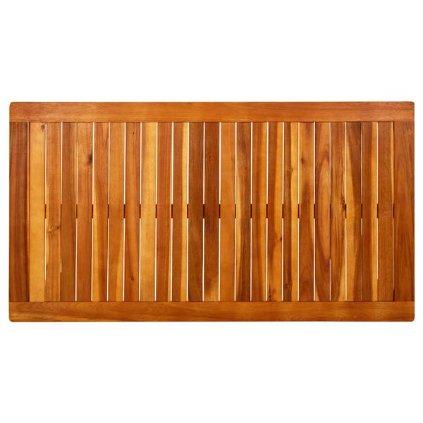 vidaXL Garden Coffee Table 110x60x45 cm Solid Acacia Wood