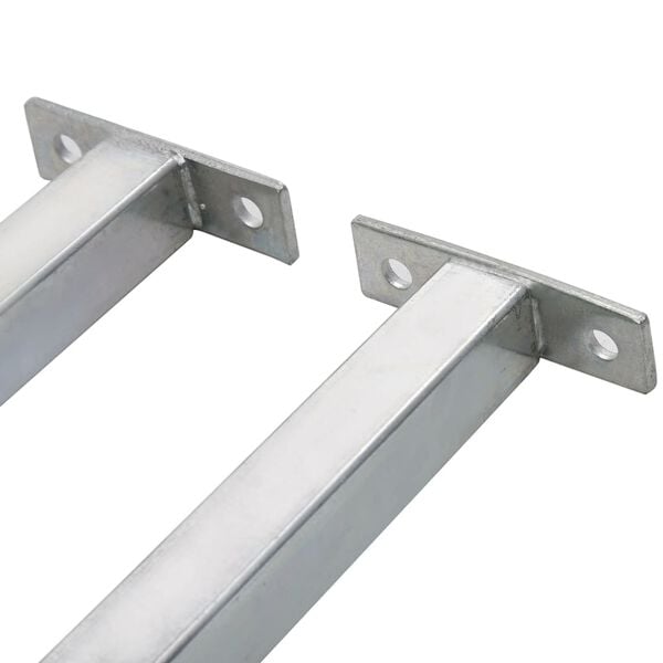 vidaXL Adjustable Security Window Bars 3 pcs 710-1200 mm