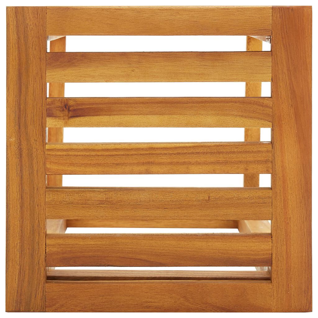 vidaXL 3 Piece Balcony Bar Set Solid Acacia Wood