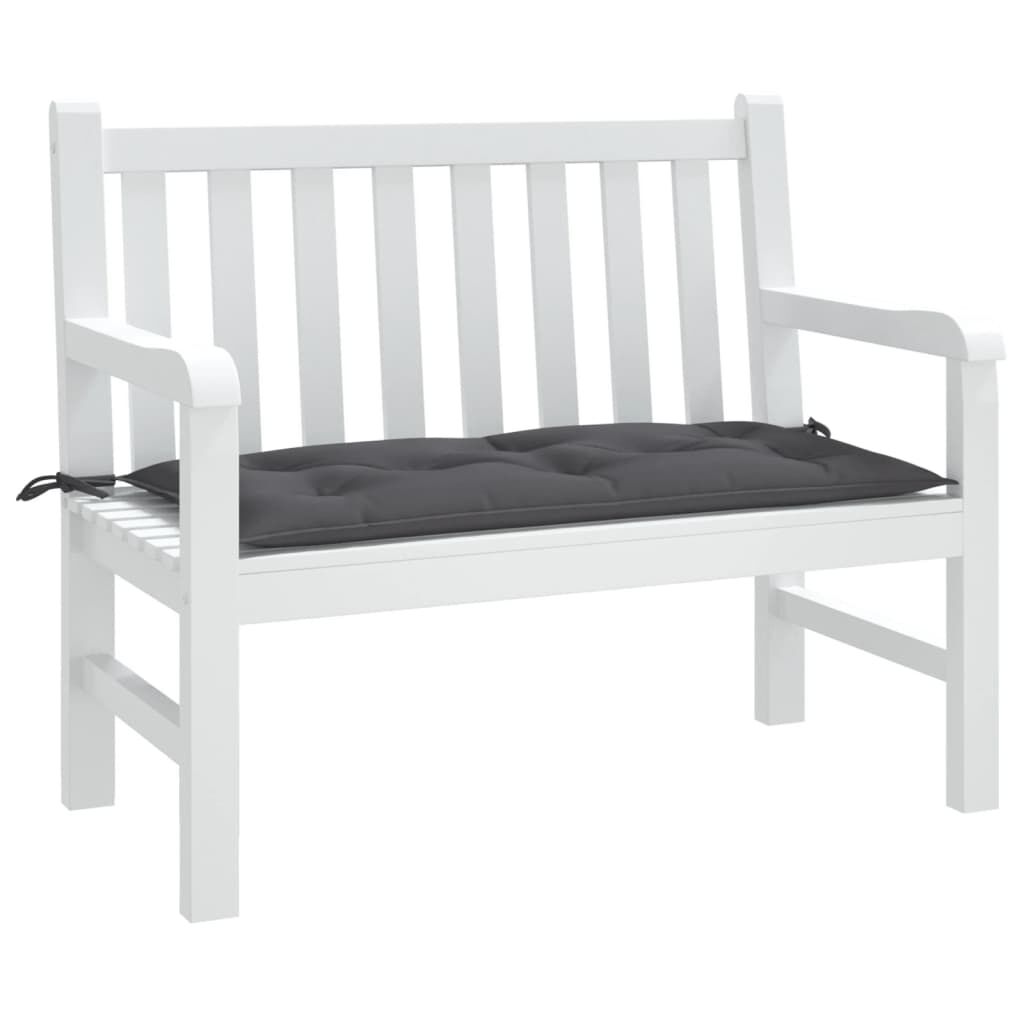 vidaXL Garden Bench Cushion Anthracite 110x50x7 cm Oxford Fabric