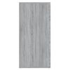 vidaXL Sideboard Grey Sonoma 80x36x75 cm Engineered Wood