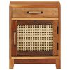 vidaXL Bedside Cabinet 40x30x50 cm Solid Reclaimed Wood