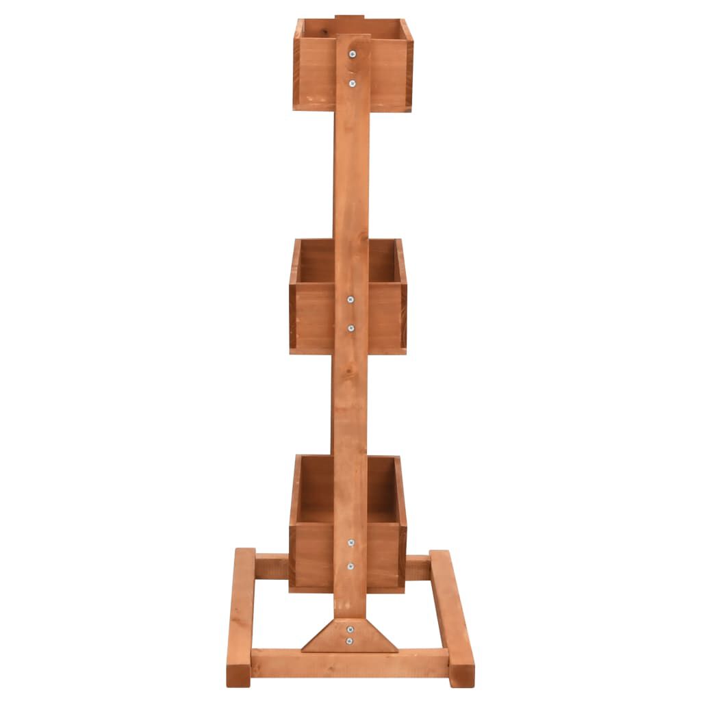 vidaXL Planter 52x30x78 cm Firwood