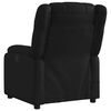 vidaXL Massage Recliner Chair Black Faux Leather