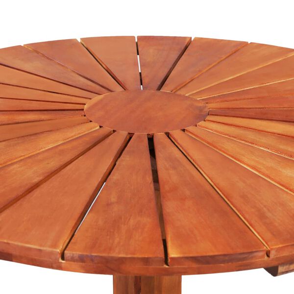 vidaXL Bistro Table 70x70 cm Solid Acacia Wood