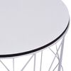 vidaXL Coffee Table 3 pcs White