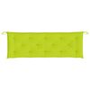vidaXL Garden Bench Cushions 2pcs Bright Green 150x50x7cm Oxford Fabric