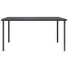 vidaXL 7 Piece Outdoor Dining Set Steel