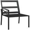 vidaXL Garden Chairs with Sand Cushions 2 pcs 62x75x79 cm Steel