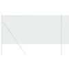 vidaXL Chain Link Fence Green 10 x 1 m Steel