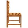 vidaXL Garden Chair 2 pcs Brown 50 x 50 x 91cm Solid Acacia wood