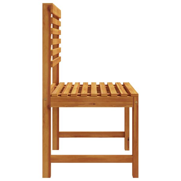 vidaXL Garden Chair 2 pcs Brown 50 x 50 x 91cm Solid Acacia wood