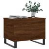 vidaXL Coffee Table Brown Oak 60x44.5x45 cm Engineered Wood
