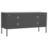 vidaXL TV Cabinet Anthracite 105x35x50 cm Steel