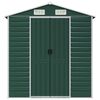 vidaXL Garden Shed Green 191x980x198 cm Galvanised Steel