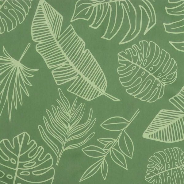 vidaXL Garden Bench Cushions 2pcs Leaf Pattern 120x50x7cm Fabric
