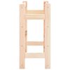 vidaXL Wine Rack for 16 Bottles Pinewood