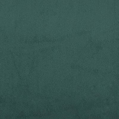vidaXL Sofa Chair Dark Green Velvet