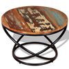 vidaXL Coffee Table Solid Reclaimed Wood 60x60x40 cm