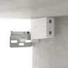 vidaXL Wall Cabinet Concrete Grey 60x31x70 cm Engineered Wood