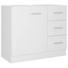 vidaXL Sink Cabinet White 63x30x54 cm Engineered Wood