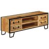 vidaXL TV Cabinet with Drawers 120x30x40 cm Solid Mango Wood