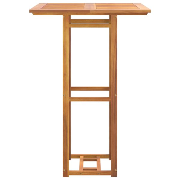 vidaXL 3 Piece Outdoor Bar Set Solid Wood Acacia
