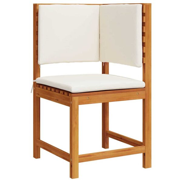 vidaXL Garden Bench Set 3 pcs Brown Solid acacia wood