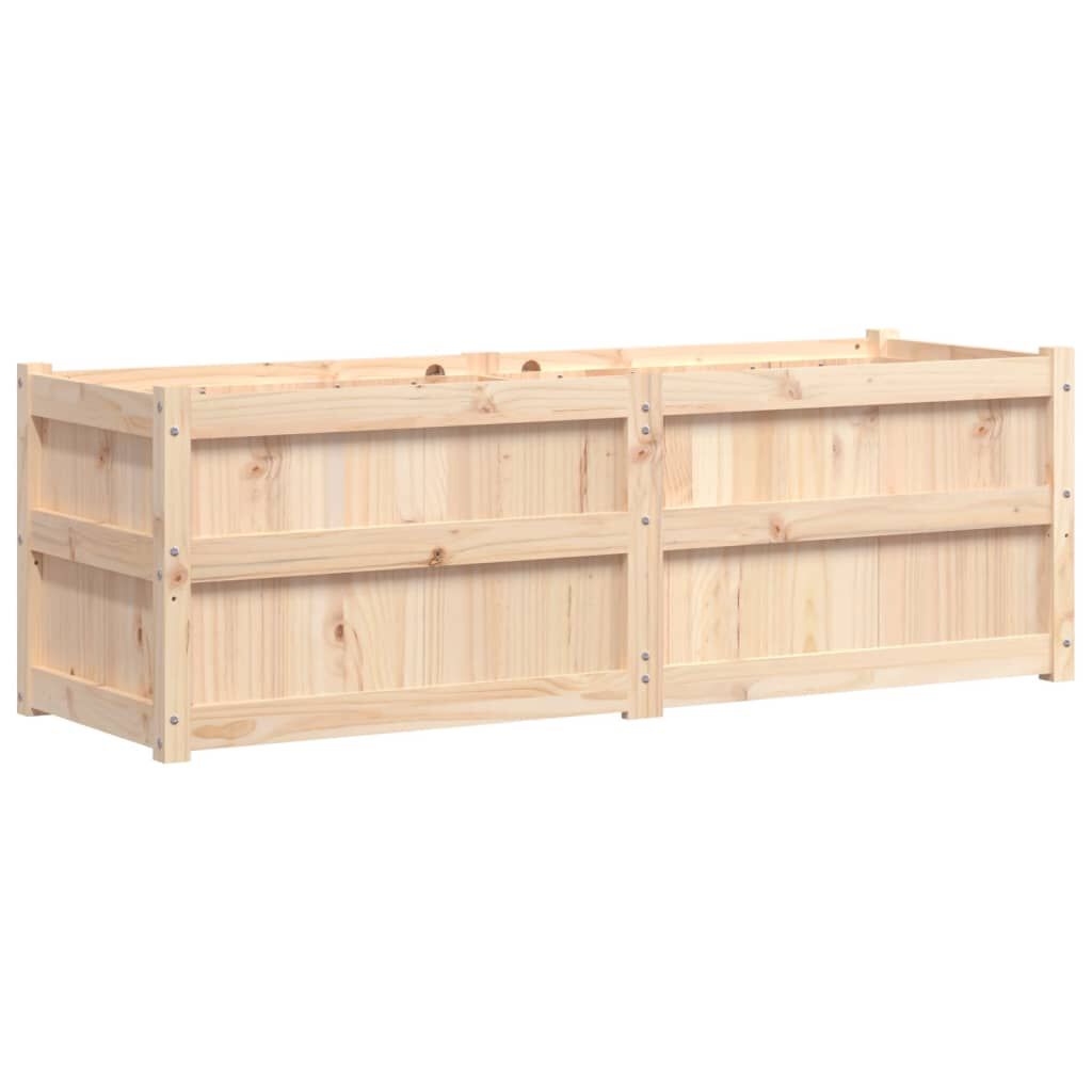 vidaXL Garden Planter 150x50x50 cm Solid Wood Pine