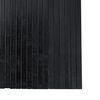 vidaXL Room Divider Black 165x250 cm Bamboo