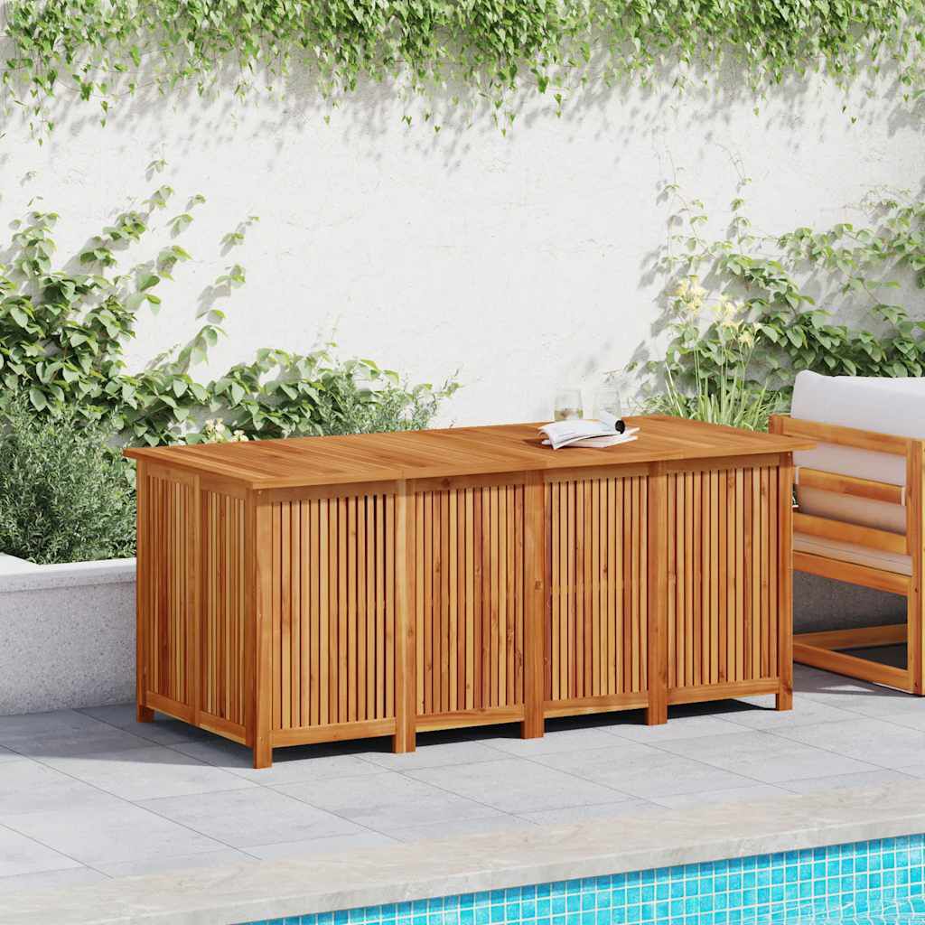 vidaXL Garden Storage Box 200x80x75 cm Solid Wood Acacia