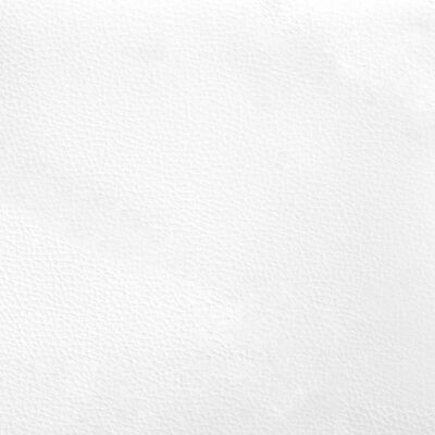 vidaXL Headboard Cushion Black and White 100 cm Faux Leather
