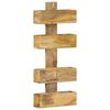 vidaXL Magazine Wall Rack 30x11x72 cm Solid Mango Wood